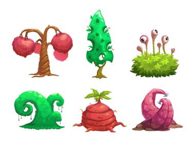 Fantezi ağacı seti.