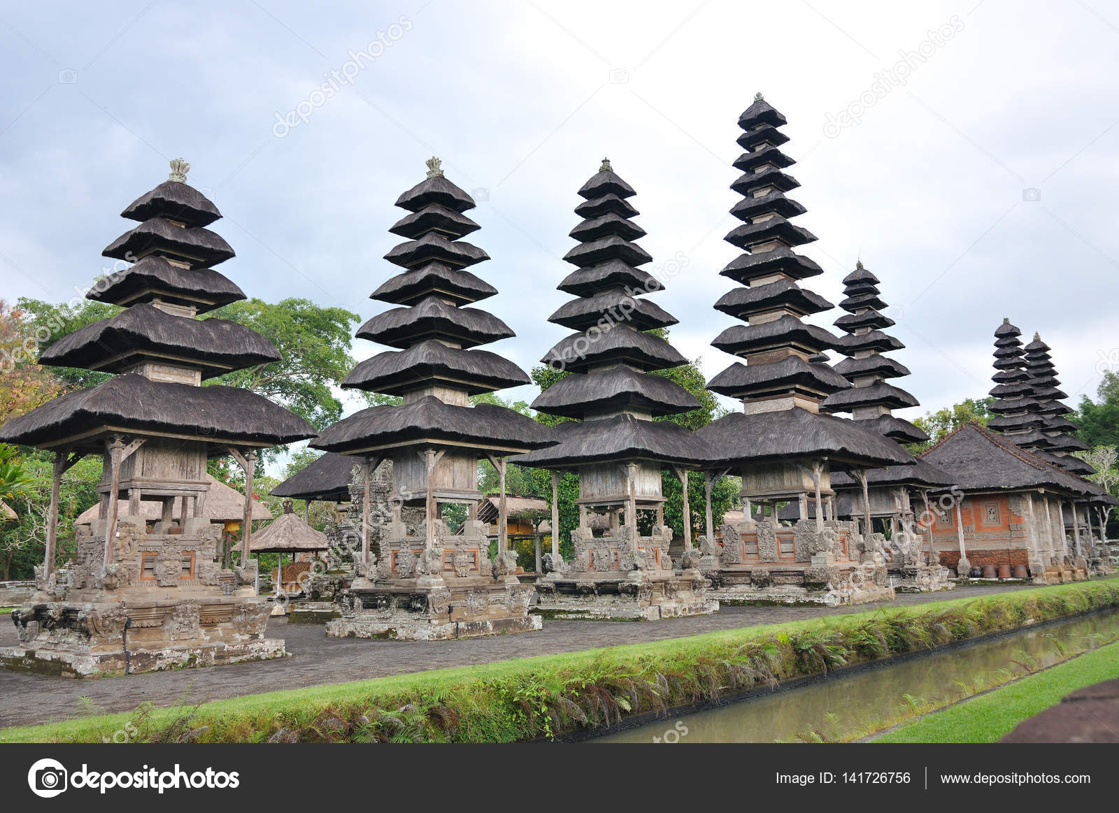Taman Ayun Temple In Mengwi Bali Indonesia Stock Photo