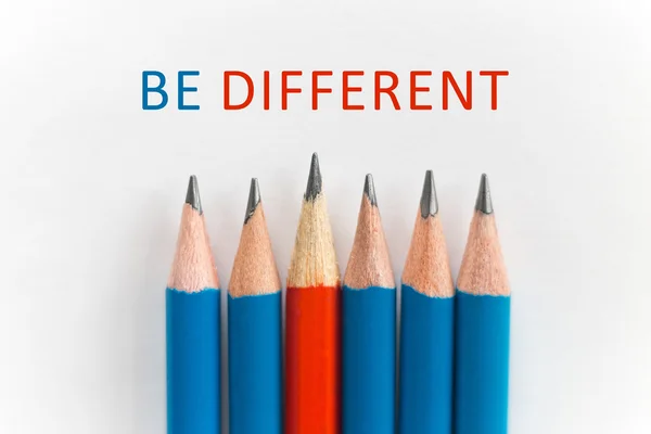 Be different concept — Stock Photo, Image