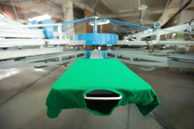 T-shirt Serigrafi Baskı makinesi