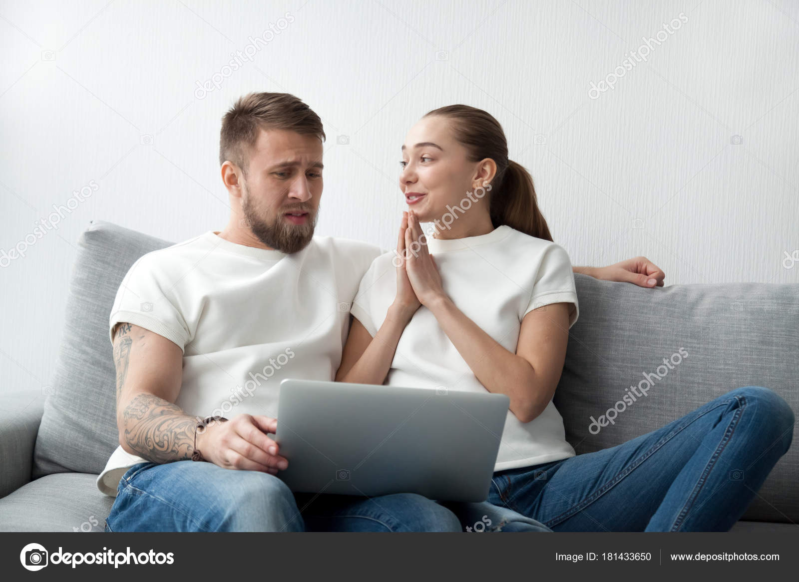 Image result for pics of wife asking husband for too much