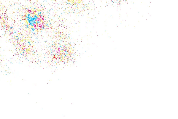 Explosion colorée de confettis — Photo