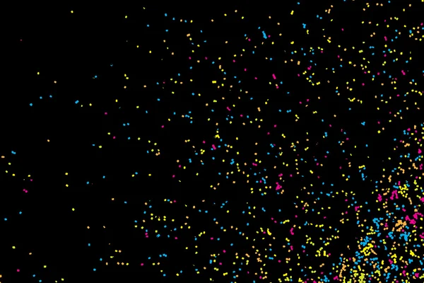 Celebracja kolorowy konfetti — Zdjęcie stockowe