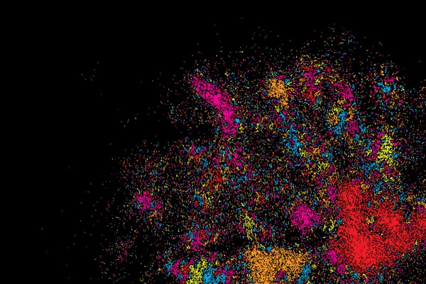 Confettis colorés célébration — Photo