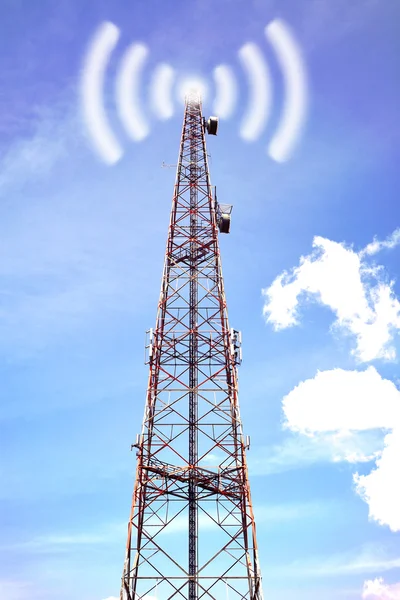 Torre de antena de comunicación —  Fotos de Stock