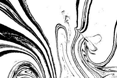 Mermer dalgalı desen