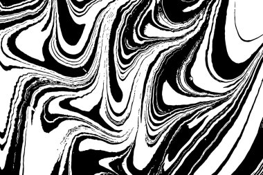 Mermer dalgalı desen