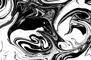 Mermer dalgalı desen