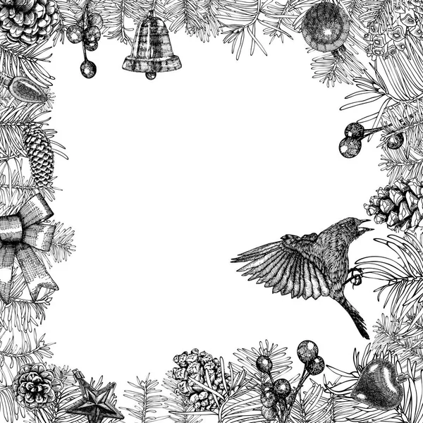 Plantilla de diseño Navidad — Archivo Imágenes Vectoriales
