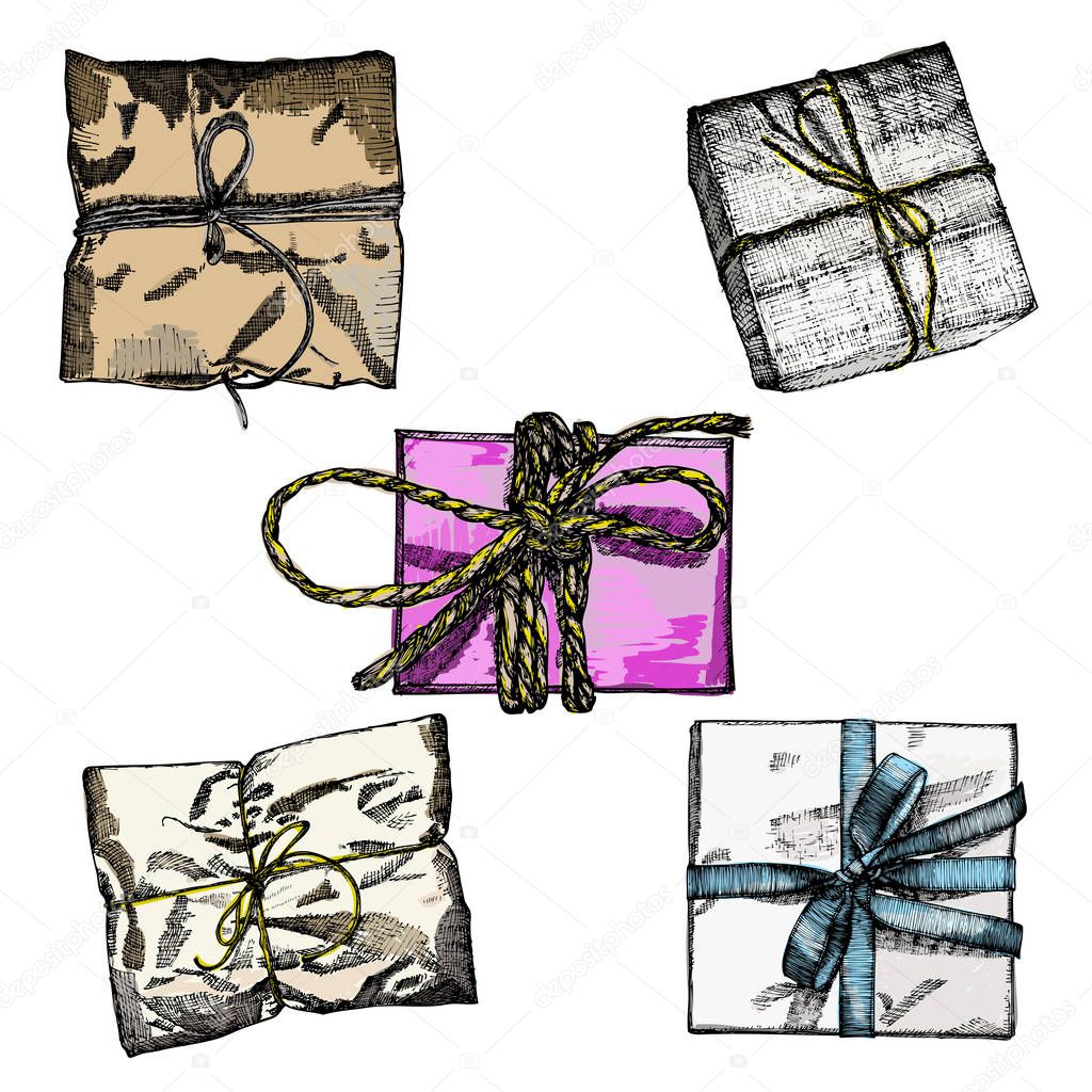 Set Of Gift Boxes Stock Vector Goldenshrimp 129611304 christmas-gift-boxes-custom-gift-boxes-wholesale-christmas-gift