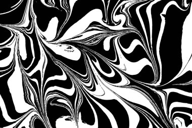 Mermer dalgalı desen