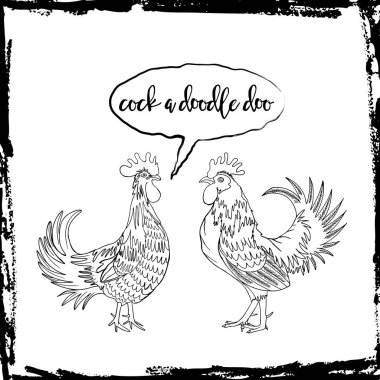 Bir doodle doo horoz horoz