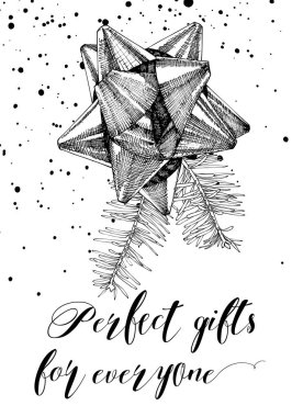 Noel oyuncak ile tebrik kartı