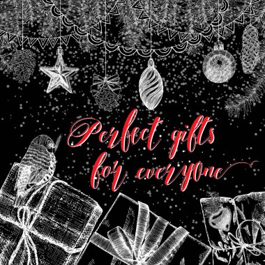 Sezonun tebrik kartı şablonu