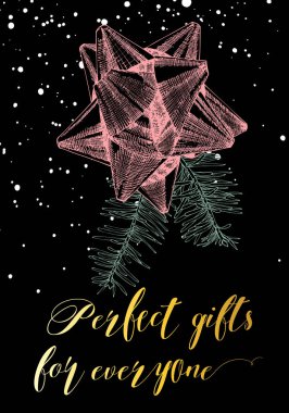 Noel tebrik kartı şablonu