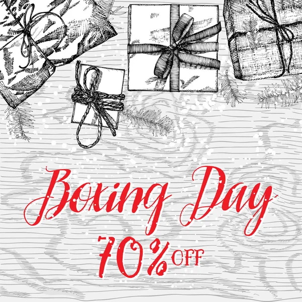 Boxing day sale banner