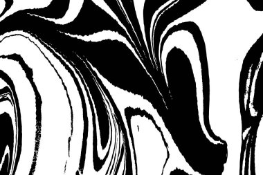 Suminagashi sanat desen