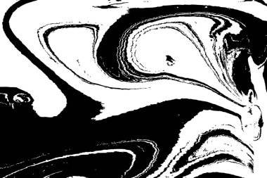 Ebru mermer dalgalı desen