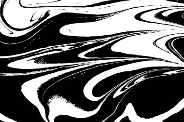 Ebru mermer dalgalı desen