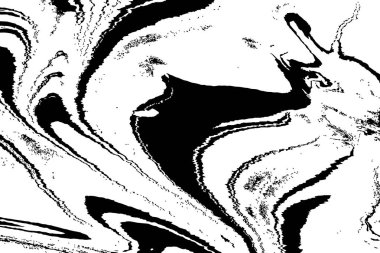 Ebru mermer dalgalı desen