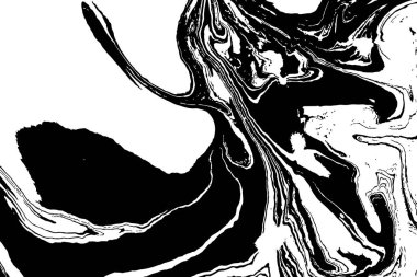 Ebru mermer dalgalı desen