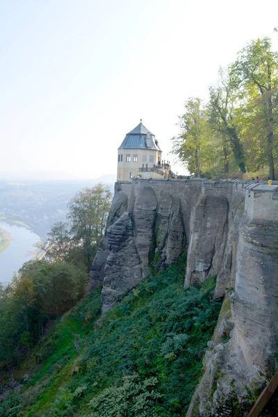 Saské Švýcarsko hrad — Stock fotografie