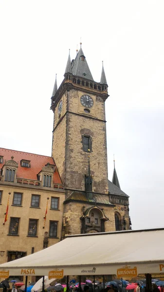 Horloge astronomique médiévale historique à Orloj — Photo