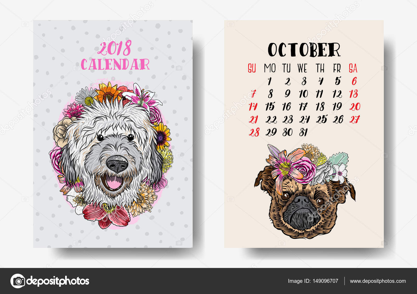Calendario 2018: lindos y con espacio para escribir - ¡Imprímelos! Calendario 2018: lindos y con espacio para escribir - ¡Imprímelos!