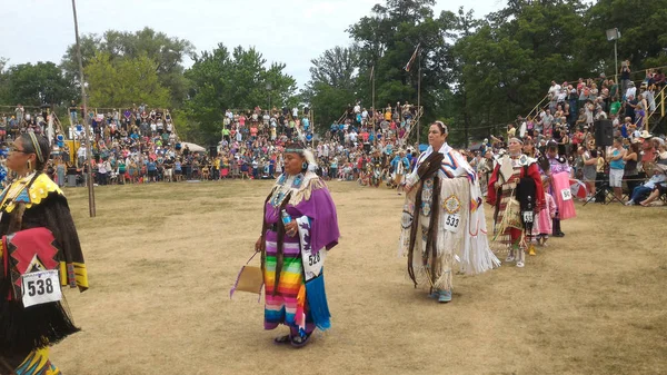 Altı Millet'in Grand Nehri Pow Wow — Stok fotoğraf