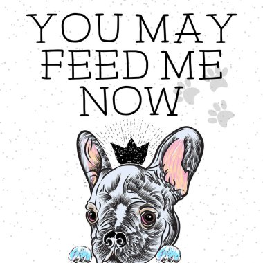 Fransız buldozer çizim poster