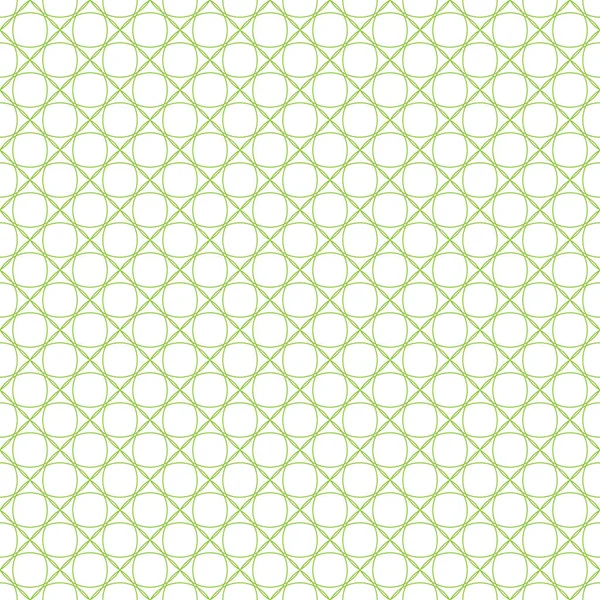 Motif croix sans couture en vert — Image vectorielle
