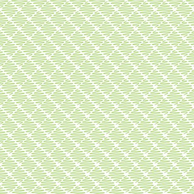 Yeşil kesintisiz geometrik desen