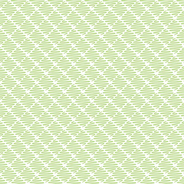 Yeşil kesintisiz geometrik desen