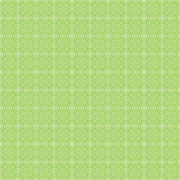 緑色でシームレスなクロス パターン — ストックベクタ
