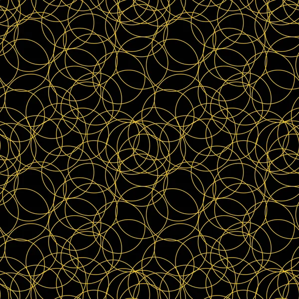 Абстрактний безшовний геометричний візерунок із золотом — стоковий вектор