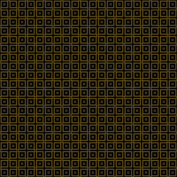 Abstracte naadloze geometrische patroon met goud — Stockvector