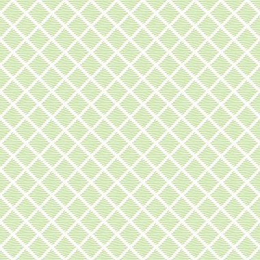 Yeşil renkli kesintisiz geometrik desen