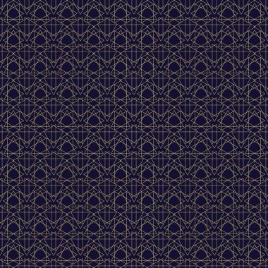 geometrik formlarla kusursuz desen