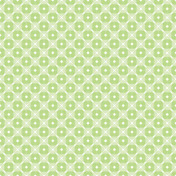 녹색 색상에서 원활한 크로스 패턴 — 스톡 벡터