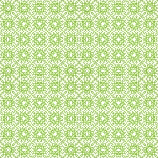 Seamless cross pattern in green color — Stock Vector