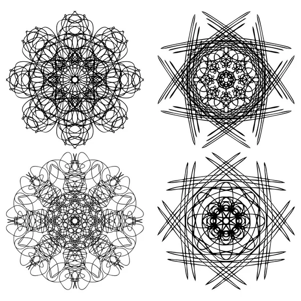 Ιερή γεωμετρία σύνολο στοιχείων — Διανυσματικό Αρχείο