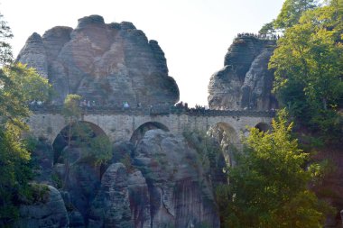  Bavyera Bastei adında köprü işareti