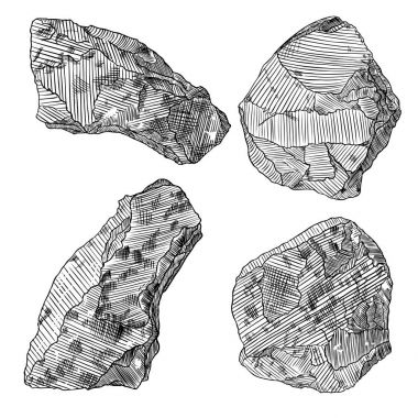 Farklı kayalar kümesi