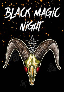 Cadılar Bayramı tatil kartı  