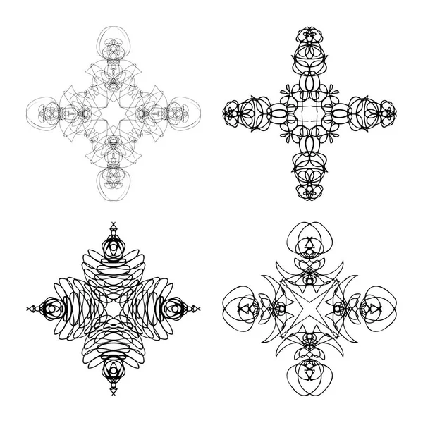 Sürekli değişen mandala ilham sembolü