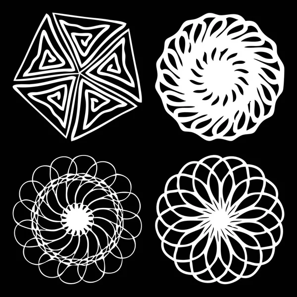 Sacred geometry set. — Stock Vector