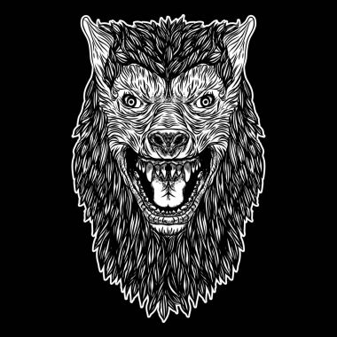 Kükreyen kurt ya da kurt adam Başkanı. 