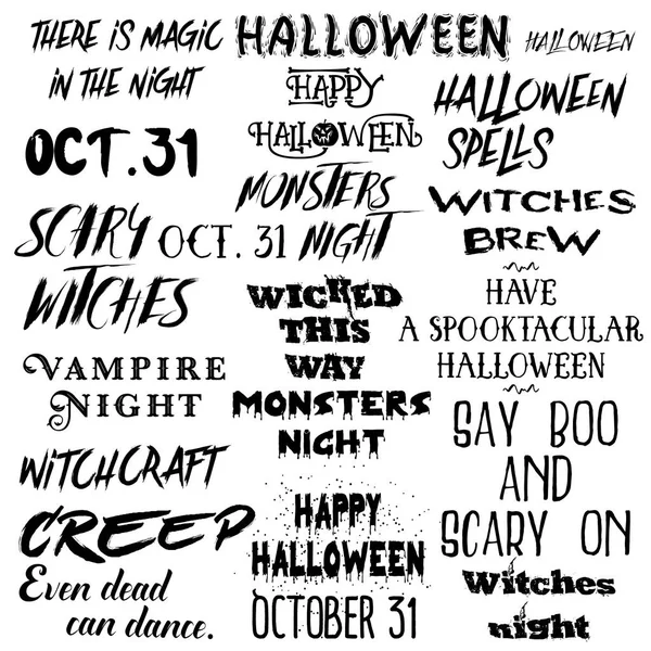 Teklif Cadılar Bayramı tipografi ayarla