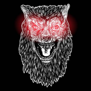 Kükreyen kurt ya da kurt adam Başkanı.