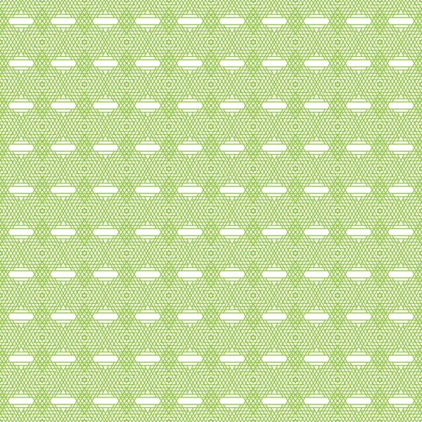 Modèle géométrique sans couture de couleur verte — Image vectorielle